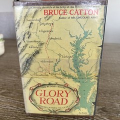1952 Glory Road Bruce Catton Bloody Road Gettysburg W Dust Jacket Ex Library