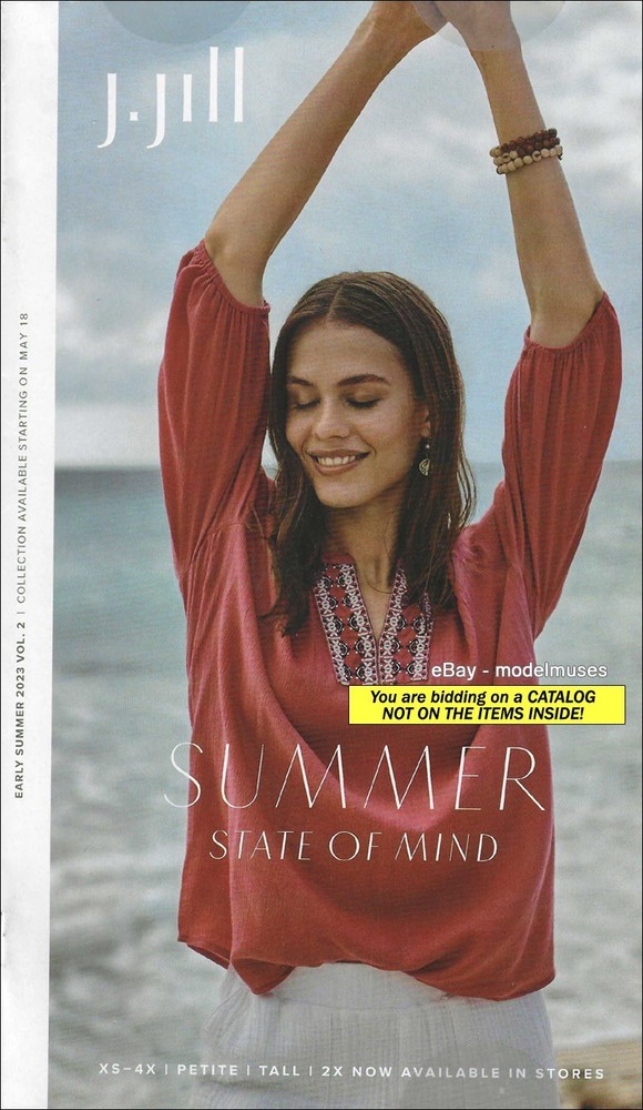 J. JILL Women’s Fashion & Accessories CATALOG Early Summer 2023 – 24 Pages