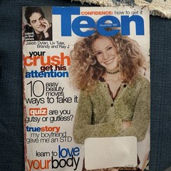 Teen Magazine November 1997 Marisa Ericson Jakob Dylan Liv Tyler Brandy 90s