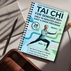 28-Day Tai Chi for Seniors Guide Easy 10-Min Daily Routine | Balance, Flexibile