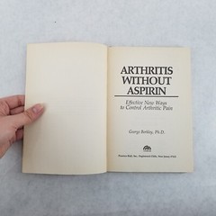Lot of 6 Softcovers on Natural Pain and Arthritis Treatment – Titles Below