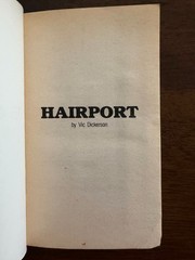 HAIRPORT by Vic Dickerson Gay Pulp Reprint Paperback 1971/1988 VG See pics