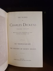 Charles Dickens Works Vintage Hardcover Book Set Lot of 13 Volumes Collier