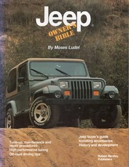 2003 Jeep Owners Bible by Moses Ludel Robert Bentley Publishers GJEE MN462