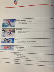 XIII Olympic Winter Games Book 1980 Lake Placid Hardcover 230 Pages Many Photos