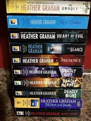10 Book Lot Heather Graham Paperback Alliance Vampires Krewe Hunters Romance