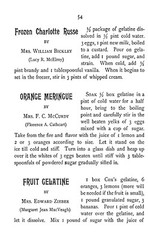 1891 The Alumnae Vintage Cookbook 84 Pages