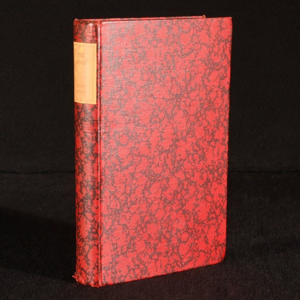 1929 The Hoax Italo Svevo First English Language Edition Trans Beryl de Zoete…