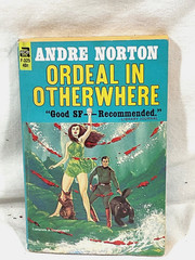 Ordeal In Otherwhere. ANDRE NORTON. Ace F-325 Paper Back 1964.
