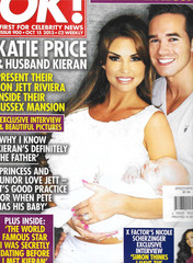 OK Magazine Katie Price Nicole Scherzinger Claire Danes Michelle Hardwick 2013
