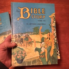 The Bible Story by Arthur Maxwell Complete Set Vol. 1-10 Hardcover 1953 VG
