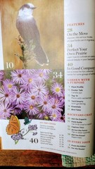 SMALL PAPERBACK BOOK BIRDS & BLOOMS FALL BIRDS OCTOBER/NOVEMBER 2024 ADDITION