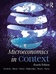 MICROECONOMICS IN CONTEXT By Neva Goodwin & Jonathan M. Harris *Mint Condition*