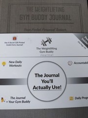 Weightlifting Gym Buddy Journal Lifting for Size Strength Personal Trainer Book