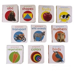 My First Learning Library Lot Of 10 Board Books Various Themes *READ*