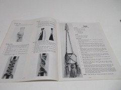 Lot of 3 Vtg MACRAME Magazine Knotting Matters Vans RVs Enchantment Lamp 1970s