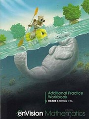 ENVISION MATHEMATICS 2020 ADDITIONAL PRACTICE WORKBOOK GRADE 4 – VERY GOOD