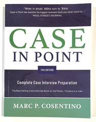 Case in Point Complete Case Interview Preparation 11th Edition Marc Cosentino