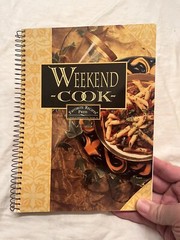 Vintage 1994 Weekend Cook Great American Cookbook Recipes Cook Book.