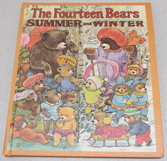 The Fourteen Bears Summer and Winter by Evelyn Scott, third 1973 Golden Press