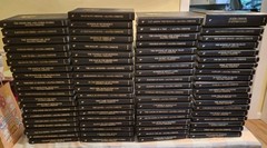 Agatha Christie Bantam Mystery Collection Leatherette Hardcover Lot of 78 Books