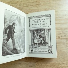 TOILERS OF THE SEA Victor Hugo Illustrated ES Hodgson Collins Clear-Type Press