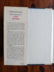 East of Eden John Steinbeck, 1952 HC/DJ Book Club Edition BCE Viking