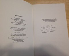Beautiful Strangers Melanie and Steve Rasnic Tem 1992 #50/300 Signed Ltd. 1st ed