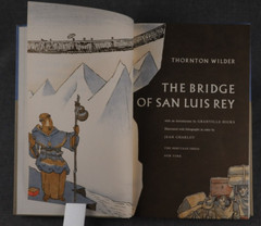 The Bridge of San Luis Rey by Thornton Wilder 1962 Heritage Press HC Sandglass