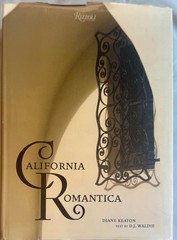 Diane Keaton & D.J. Waldie California Romatica Hardcover Book – Design