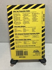 Lot of 9 – Cliff Notes – Various Titles (See Description)