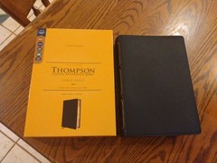 Kjv Thompson Chain-Reference Bible LARGE PRINT ~ Retail $189.99~ Cowhide Leather