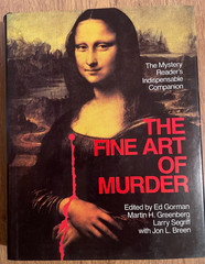 The Fine Art of Murder by Ed Gorman et al., HBwDJ, 1993, 390 pages. nearly new