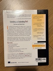 Extending and Embedding Perl Tim Jenness Simon Cozens Manning XS Programming