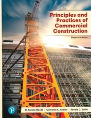 Principles and Practices of Commercial Construction 11TH EDITION PB