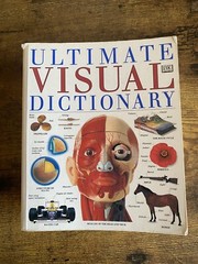 Vintage 1998 Ultimate Visual Dictionary Paperback 640 Pages Book