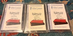 Teaching Company THE HISTORY OF ENGLISH LANGUAGE Great Courses Parts 1-3, 18DVDs