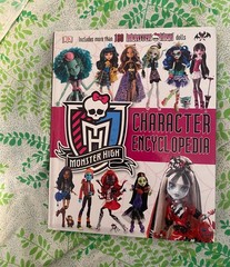 Monster High Character Encyclopaedia DK Children Hardcover [Preowned]