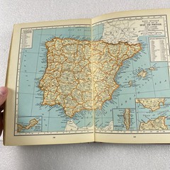 Rand McNally World Atlas 1931 Edition 1930 Census Chicago Herald Examiner Maps