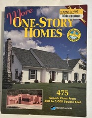 More One-Story Homes : 475 Superb Plans from 800 to 5,000 Square 1998 PB