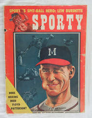 Sporty Magazine #1 Volume 1 Satire Associates Inc. 1958