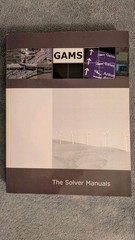 GAMS: THE SOLVER MANUALS By Gams Development Corporation, PB, 2009, 608 Pages