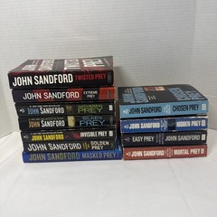 John Sandford Prey Series Paperback Book Lot of 11 Lucas Davenport