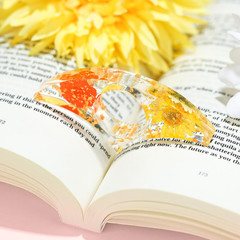 Book Lover Gift Set 16 oz Glass Cup Candle Socks Bookmark For Readers