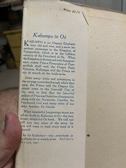 Kabumpo in Oz Frank Baum 40’s Ruth Plumly Thompson Reilly & Lee RARE DUST JACKET