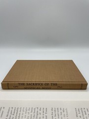 The Sacrifice of the Mystical Body Eugene Masure 1954 158 Pages Catholics HC