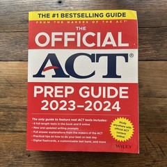 The Official Act Prep Guide 2023-2024 – Paperback, by Wiley