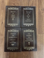 Lot Of 4 Avenel Books 1961 VG Classics Shakespeare, Whitman