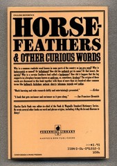 4 Books – Horsefeathers, Hog on Ice, Heavens to Betsy, more – Charles Earle Funk