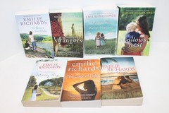 Lot of 7 Emilie Richards books FAMILY OF STRANGERS No River Too Wide +++